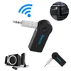 Mini 3.5mm Jack Aux O MP3 Müzik Bluetooth Alıcı Araba Kiti Kablosuz El Handfree Hoparlör Gün kulaklık adaptörü iPhone Z2 Yeni Gel car5338649