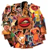 US Stock! 47PCS-pack Sexiga klistermärken Pinup NSFW Girl Kvinna Dekaler Vulgära Vuxna Graffiti Vinyl Vattentät Inredning För Skateboard Bil Bumper Väska