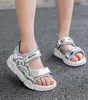 Fashion Kids Sandals Girls Summer Shoes Beach Sport Sandals Flat Soft Sole Children Girl Shoes sandalias nia 210713