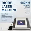 Altre attrezzature di bellezza CE Laser a diodi medici da 980 nm per i vasi sanguigni permanenti rimozione del ragno terapia vena per salone