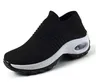 2022 large size women's shoes air cushion flying knitting sneakers over-toe shos fashion casual socks shoe WM2206