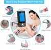 wholesalestore Gadget per la salute Stimolazione della terapia muscolare 24 modalità: sollievo dal dolore da massaggio elettrico