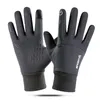 Guantes acolchados de neopreno para conducción, cálidos, antideslizantes, para senderismo, pantalla táctil, 298g