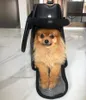 أزياء الحيوانات الأليفة الناقل حقيبة dog carriers محفظة الكلاب حقيبة يد الحيوانات الأليفة حمل حقائب للسفر في الهواء الطلق المشي المشي لمسافات طويلة القط والصغيرة بيت الكلب الأسود C09