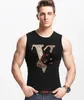 Fahion Brand Men bez rękawów Slim Wiertar Top Top Summer Muscle Culturbuilding Fitness TEE SHIRT Sport Tank Men039s Odzież VE4263386