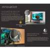 120 tum Intelligent laser -TV -projektionsskärm Automatisk integrerad skåp för UST GOLV Rising Projector -skärm