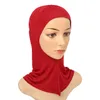 トレンディなアクセサリーイスラム教徒のアンダースカーフ女性インナーヒジャーブキャップコットンヘッドスカーフターバンソリッドカラーイスラムターバンヒジャーブスカーフターブ5843634