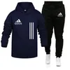 2022 Winte Designer Tracksuits 겨울 가을 캐주얼 하라주쿠 남성 후드 세트 패치 워크 운동복 트레이닝 복 남성 트랙 슈트 Streetwear