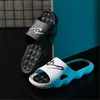 2022 Top Quality Summer Banheiro antiderrapante Slides Flops Casais Unisex Plataforma Chinelos Homens Homens Chinelos Simples Sólido Color Sapatos