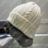 Moda Slouchy Beanie Zima Mężczyźni Projektant Czapki Kobiety Czaszki Kapelusze Luksusowy Knitting Hat Marka Dzianiny Caps 21102642xs