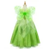 Girl's Dresses Baby Girl Halloween Costume Kids Dress Up Wonderful Fairy Princess With Wings Children Birthday Party Costumes