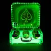 New Ace of Spade LED Luminous Champagne Cocktail Wine Bottle Display Case Bar Bottle Presenter For Night Club Party Lounge Bar248G