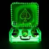 New Ace of Spade LED Luminous Champagne Cocktail Wine Bottle Display Case Bar Bottle Presenter For Night Club Party Lounge Bar231d