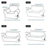 Замшевая ткань диван крышка сплошной цветовой эластичный All-Inclusive Pet-Pet Qualtercover для гостиной мебель эластичный диван Capa 21116
