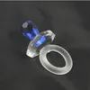 50 шт. Малышка для душа сувениры Blue Crystal Pacifier Ornament в подарочной коробке новорожденного крещения сувенирные подарки для вечеринки бесплатно