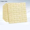 Wallpapers DIY Self Adhesive 3D Wall Stickers Bedroom Waterproof Foam Brick Room Wallpaper Decor Living Sticker For Kids