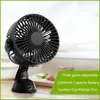 Electric Fans USB Rechargeable 2200mAh Battery Operated Suction Cup 3 Speeds Outdoor Car Home Office Kitchen Fan Strong Wind321K