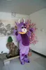 Costume de mascotte de vache violette de haute qualité Halloween Noël fantaisie fête personnage de dessin animé tenue Costume adulte femmes hommes robe carnaval unisexe adultes