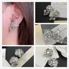 crystal clip on earrings