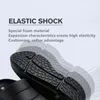 Hög elastisk dämpning köksarbete skor vattentät oljebeständig casual kock skor glidande säkerhetsskor platt sandaler stor storlek 35-46