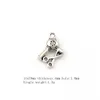 90. Antik Silverlegering Saxar Charms Pendants för smycken gör armband Halsband DIY Tillbehör A-662