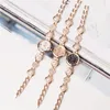 Women Bracelets Watches Vintage Diamond Pearl Design Alloy Chain Ladies Clock Luxury Fashion Stainless Steel Full Crystal band Quartz Watch For Gift