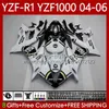 Carrozzeria moto Lucky Strike per YAMAHA YZF-R1 YZF R 1 1000 CC 2004-2006 Bodys 89No.4 YZF1000 YZF R1 1000CC YZFR1 04 05 06 YZF-1000 2004 2005 2006 Kit carenatura OEM