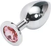 SM252 Large Metal Plug Anal Sex Toys Anal Butt Plug Ass Toy plug Sex Toys for men/women Chastity Device