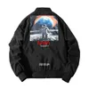 Designer NASA Jacket men zipper Clothing Flight Pilot mens jackets coats classic Bomber Windbreaker warm Thick Baseball coat hip hop streetwear Embroidery Letter