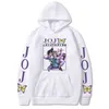 Anime Jojos Bizarre Adventure Grafische Hoodie Harajuku Unisex Manga Sweatshirts Y1213