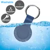 With Key Ring Soft Silicone Protective Case For Airtag Locator Tracker Case