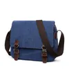 Men's Canvas Satchels Messenger Bags Male High Quality Crossbody Shoulder Bag for Men Casual Business School Travel