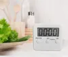 Timer Digital Cozinha Professores Classroom Contador LCD LCD Relógio Relógio Simples Mini Pequeno Cronômetro Grande Beeper Minuto Hora Segundos Cozinhar Contagem de Alarme Gigante