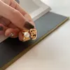Korea's New Exquisite Geometric Simple Index Finger Ring Fashion Temperament Versatile Open Ring Elegant Women's Jewelry