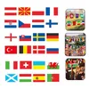 Party Decoration 24pcs Countries National Flags String Flag Banner International World Bunting For Decorations