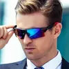 Moda Vintage Okulary Mężczyźni UV400 Goggles Sunglass Retro Eyeglasses Mężczyzna Sun Męskie Kierowcy Marka Driving Okulary