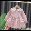 Dresses Clothing Baby Kids Maternity Drop Delivery 2021 Spring Born Girls Baby Girl Clothes Childrens Birthday Princess Ed Up For Party Ainm