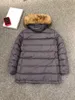 2021 Quality Designers Mens Cluny Long Down Kurtka parkas Włoch włoski luksusowy futra z kapturem lis puffer szczupłowy vintage mody swobodny ft280b