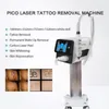 2021 Pico Laser Tattoo Removal Device Portable Picotech System för PMU ögonbryn Ta bort kol peeling ansikts föryngring maskin skönhetssalong