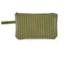 DHL100pcs Portamonete con cerniera corta a forma di cuscino lavorato a maglia in PVC da donna colore misto