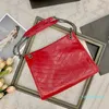 Designer- Women Shopping Bag For Work Commuter Zig Zag Chain Bags Business Travel Tote Mommy Package Black Slant Shoulder bags