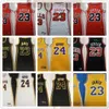 Mulheres Baskeball LeBron 23 James Jerseys Cheap Women Girl Skirt Skirt Baskeball amarelo branco preto vermelho Bryant