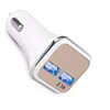 Caricabatteria per auto con porta USB Quick Charge 2 con display a led 10,5 W 2,1 A Ricarica rapida per telefono Samsung Galaxy S6 HTC M9 Nexus 6 LG G4