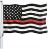 NewAmerican Flag 90cmx150cm法執行責任者第2修正課金米国警察ファインブルーラインベッツィロスフラッグEWE7346