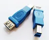 USB-kontakter, USB3.0 En kvinna till Typ B Male Superspeed Printer Adapter Plug Converter / 10PCS