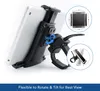 Fietsfiets iPad / iPhone-houder Tablet Mount voor gymtribar, draagbare 360 ​​° Swivel Stand voor 3.5-12 "Tabletten / mobiele telefoons