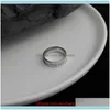Jewelrygood Luck Letter Ring Punk Cool Index Finger Joint Rings Trend Jewelry Women Cluster Drop Delivery 2021 1Vnvx