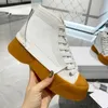 2021 kvinnor läder canvas casual skor sneaker höst vinter män gummi plattform sneakers topp designer par löpare tränare sko med låda stor storlek 35-44