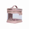 NXY cosmetic bags Twinsis design hot selling women clear PVC makeup beauty organizer travel toiletry 220124