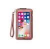 Messenger Bags Mulheres PU Transparente Multifuncional Grande Capacidade RFID Telefone Cross Body Bag